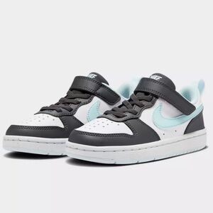 Nike BIG KIDS' NIKE COURT BOROUGH LOW RECRAFT CASUAL SHOES